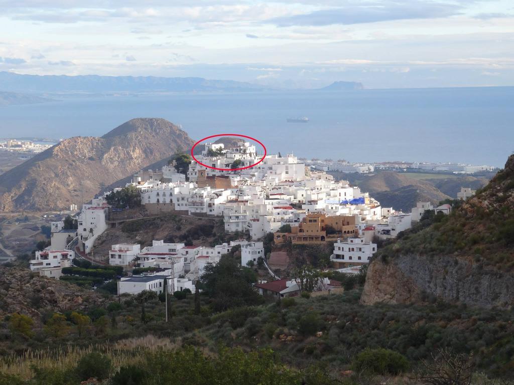 El Mirador Del Castillo Vendégház Mojácar Kültér fotó